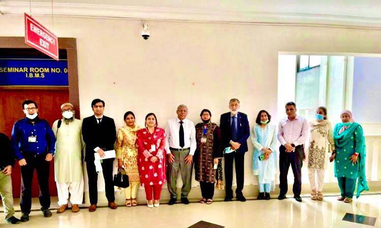 DUHS accords its first PhD degree to Dr Ambrina Qureshi