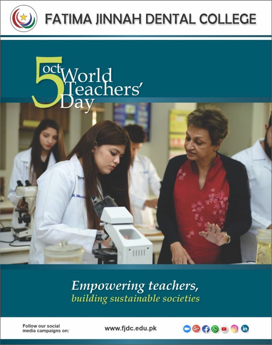 Teachers At The Heart Of Education Recovery: FJDC Celebrates World Teachers Day