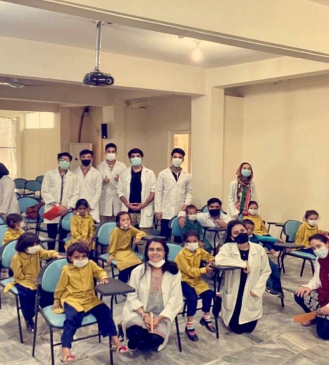 IMDC organises dental camp for children at Harf Foundation School