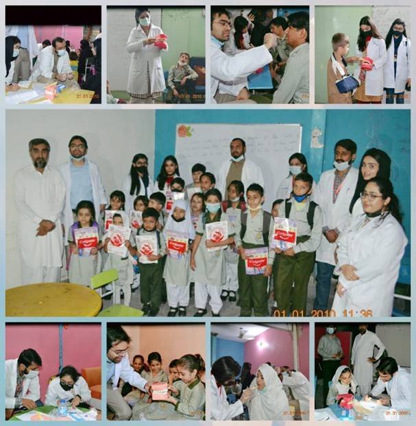 BUMDC conducts oral health awareness, dental checkups at Al-Noor Public School