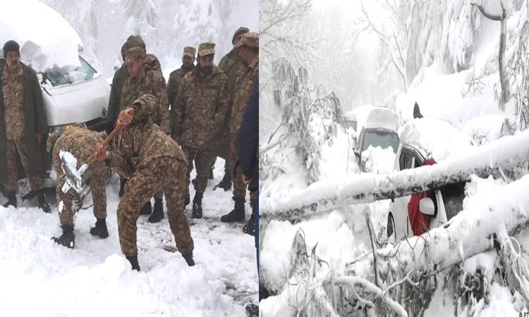 Twenty-two people freeze to death in Murree