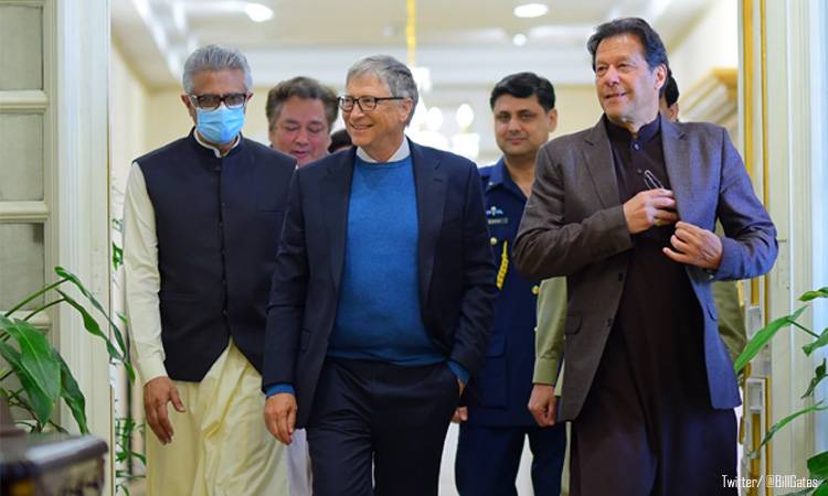 Bill Gates first-ever visit to Pakistan, lauds COVID-19, polio control