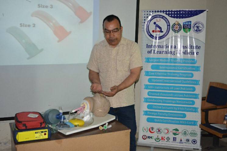 AMDC doctors receive Basic Life Support training