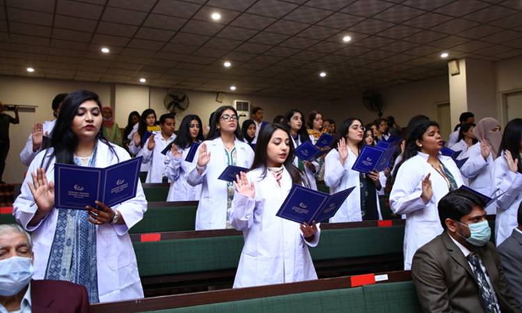 FJDC arranges White Coat Ceremony for 30th batch