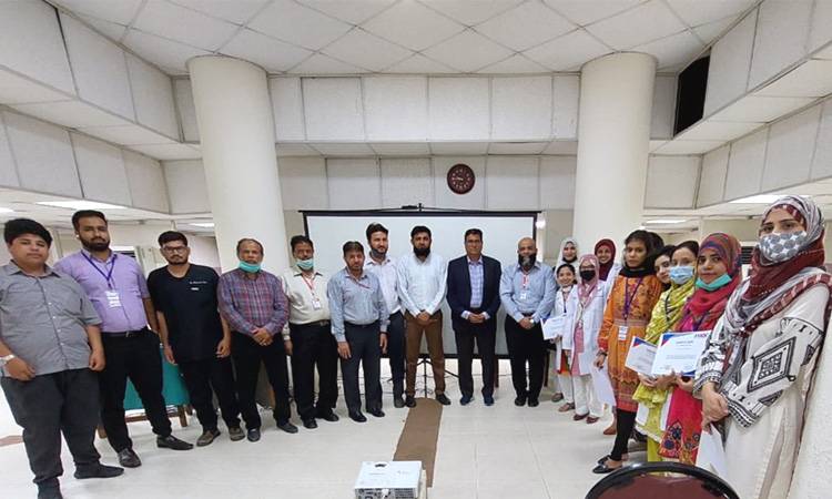 AMDC organises dental check-up, awareness talk at CPSP