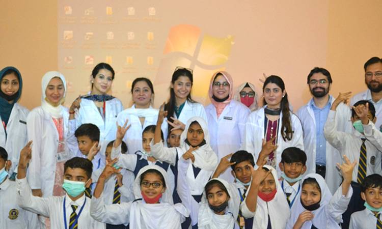 BUMDC conducts oral health education session for special children