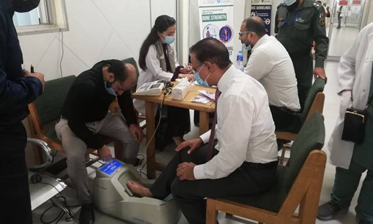 UCD arranges Bone Density Measurement booth, Nutritionist consultation  