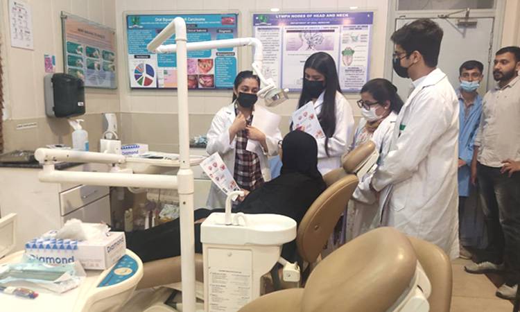 LMDC partakes in oral health awareness activity  