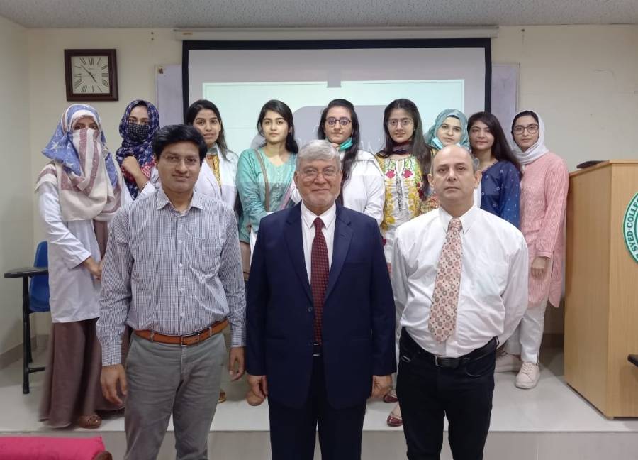 SSCMS invites Dr Zia Abbas