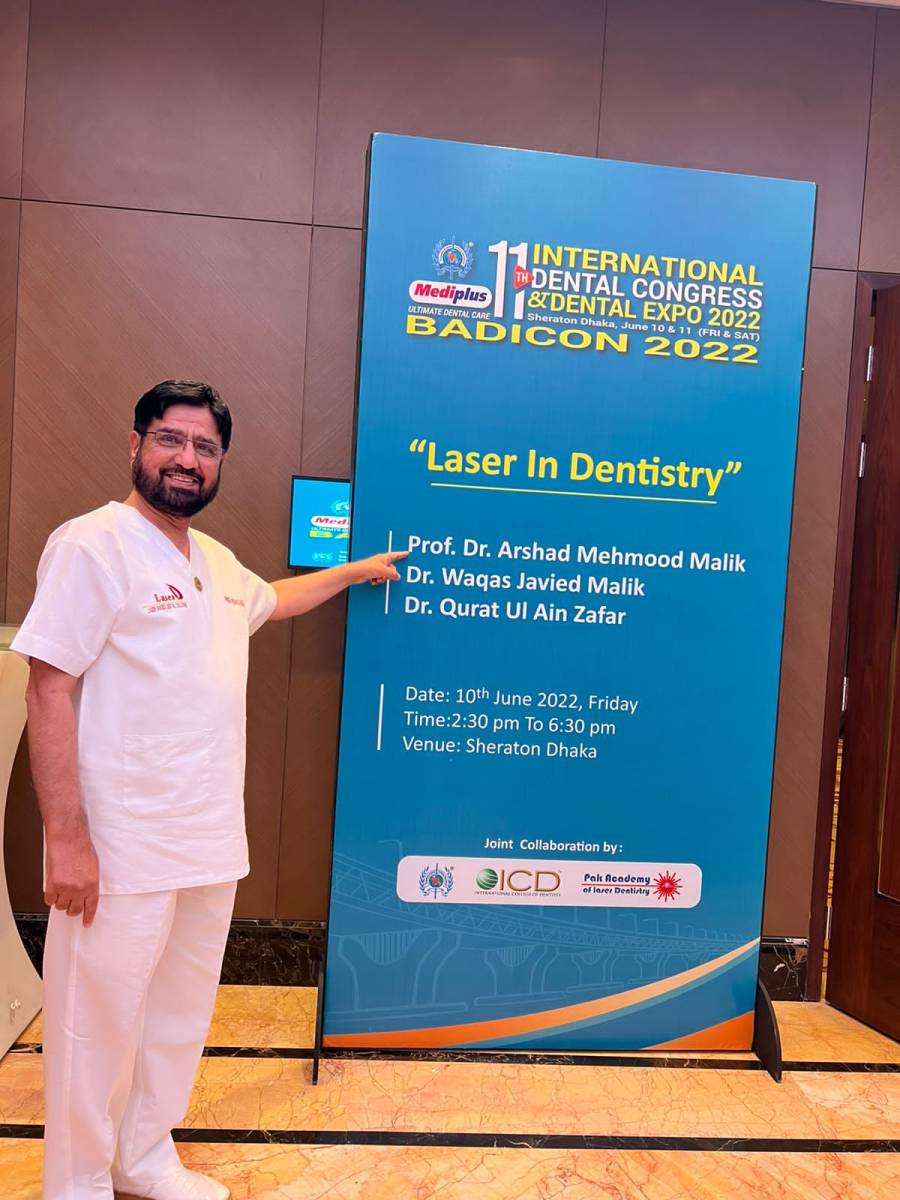 Dr Arshad Malik makes presence felt at BADICON 2022