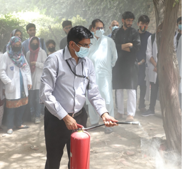 UCD conducts training sessions on fire safety and prevention