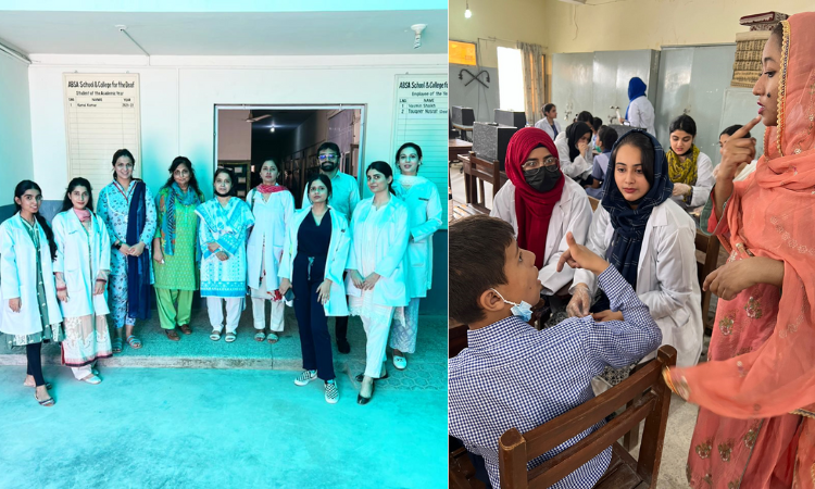 Dental Checkup & Oral Health Awareness Session at ABSA School & College for Deaf by BUDC