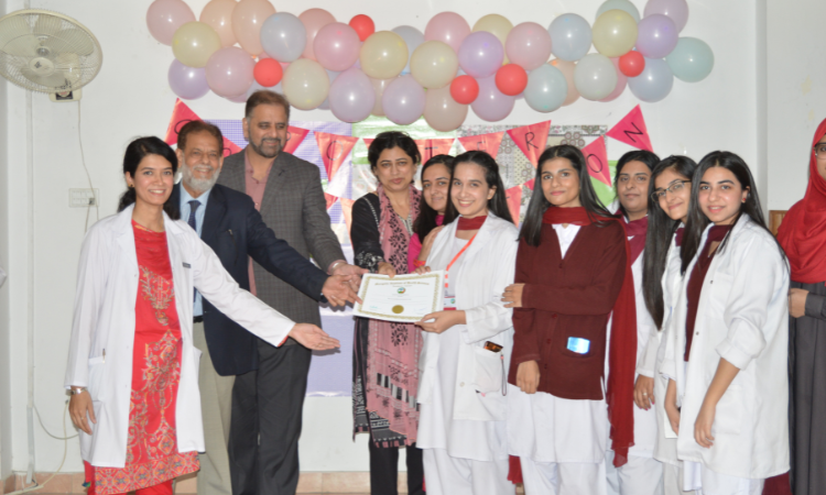 Poster competition at Margalla Institute of Health Sciences