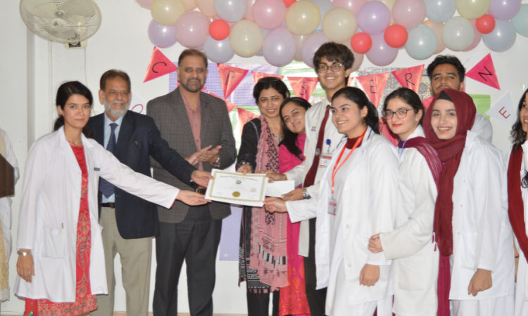 Poster competition at Margalla Institute of Health Sciences