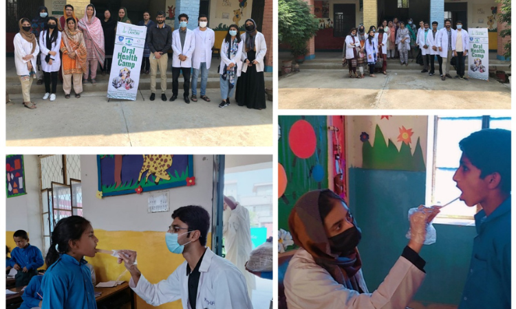 UCD organizes Oral Health Camp at Government English Medium School