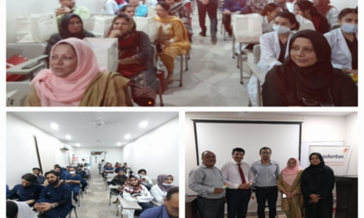 Dental education session organised at Hamdard University Dental Hospital