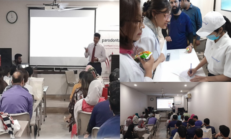 Dental education session organised at Hamdard University Dental Hospital