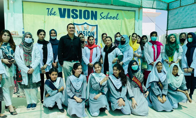 Faculty at MMDC visit The Vision School in Mirpurkhaas