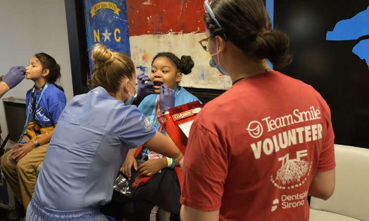 Dentsply Sirona hosts free dental clinic for children on Giving Tuesday