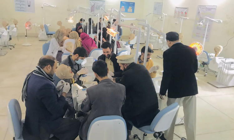 Series of hands on dental workshops conducted in Swat