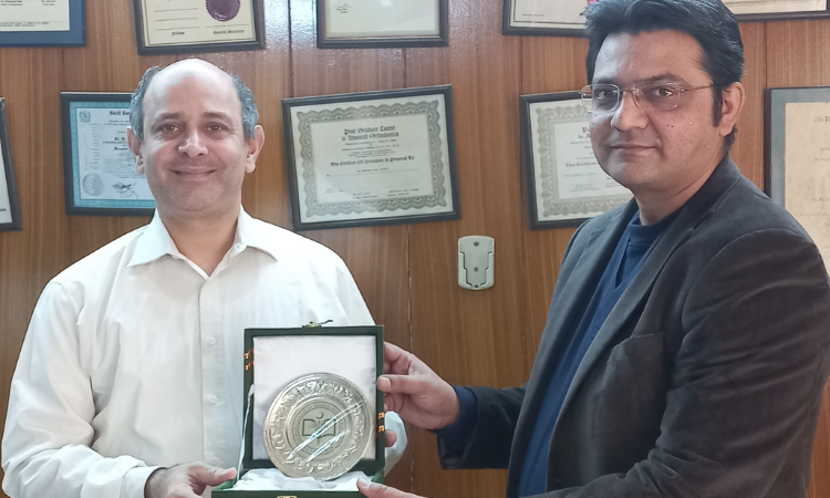 Dr Mirza Baig takes office as Administrator of Sir Syed Dental Hospital