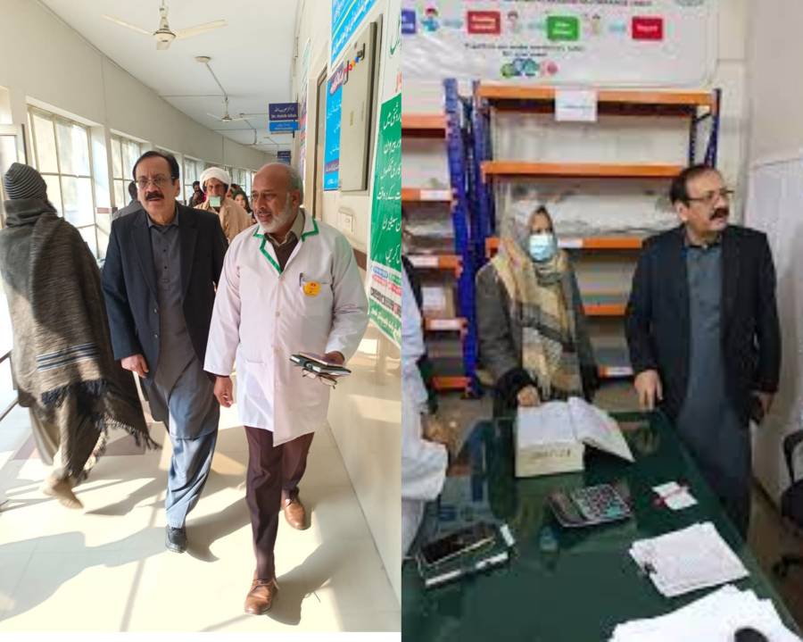 Punjab dental Hospital visited by Secretary Health Punjab 