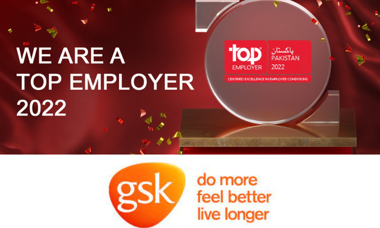 GSK Pakistan ranked among top employers for 3rd consecutive year