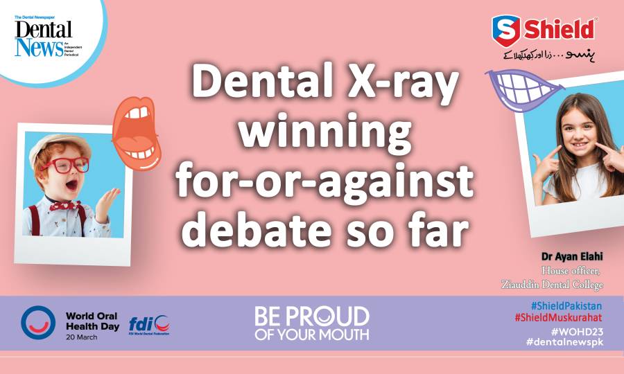 Dental X-ray winning for-or-against debate so far 