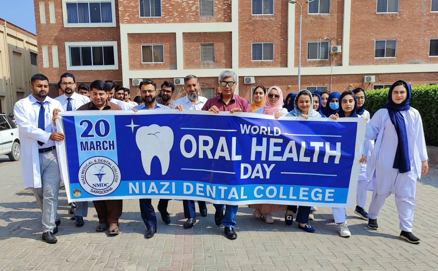 Niazi Dental College marks World Oral Health Day