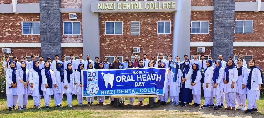 Niazi Dental College marks World Oral Health Day