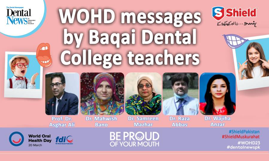 World Oral Health Day messages by BDC teachers