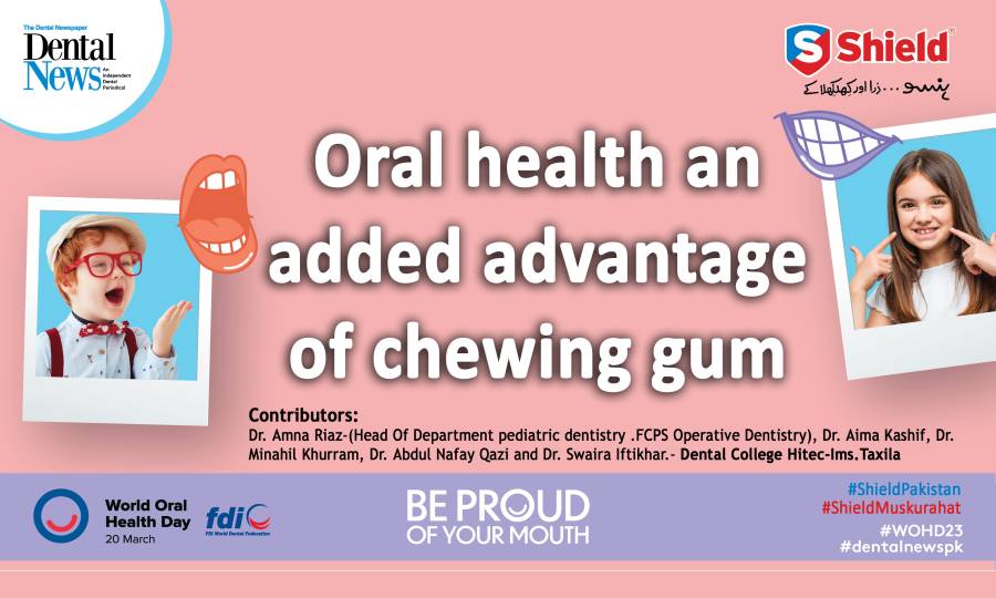 Oral health an added advantage of chewing gum 