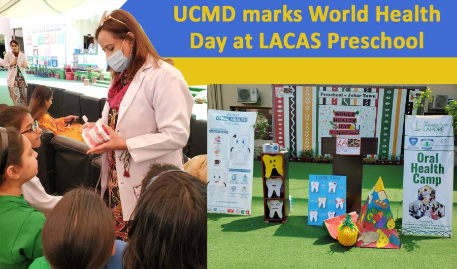 UCMD marks World Health Day at LACAS Preschool