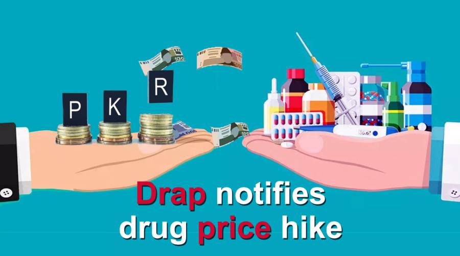 Drap notifies drug price hike