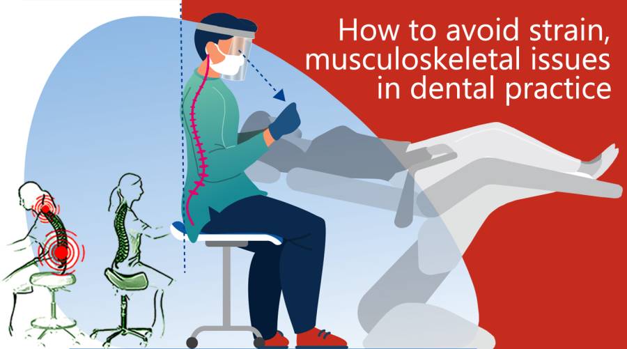 How to avoid strain, musculoskeletal issues in dental practice 