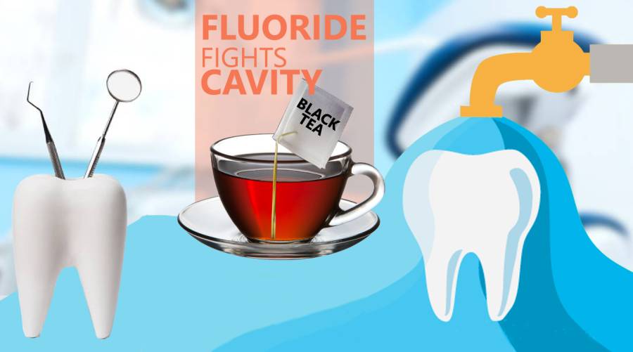 Fluoride in tea, bottled water may cut dental cavity risk 