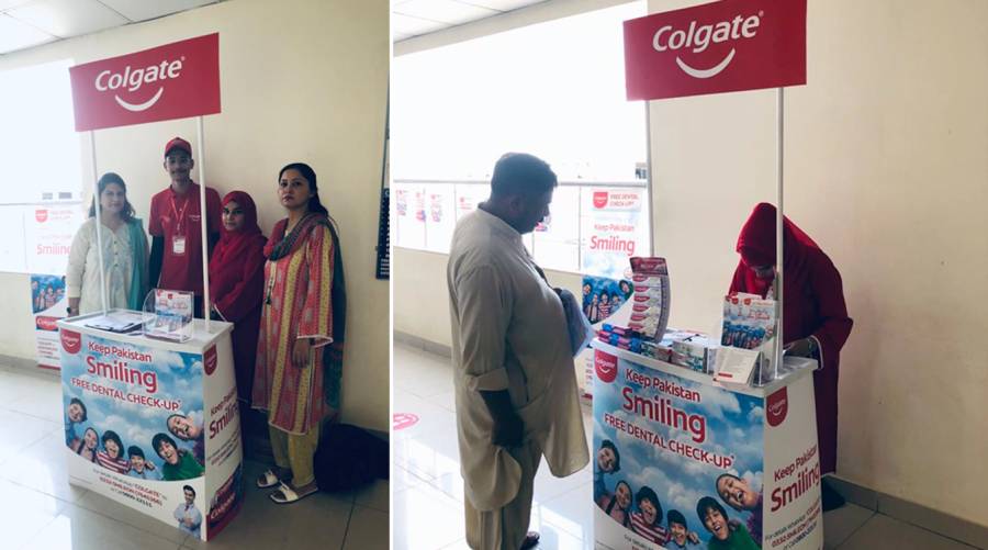 BUDC, Colgate teams conduct oral checkups at four Karachi schools 