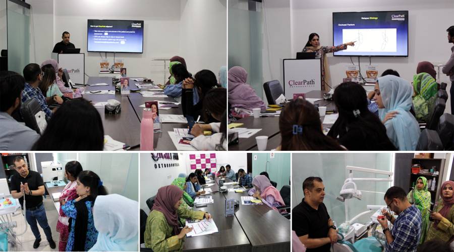 Clear aligner certification course at ClearPath Institute