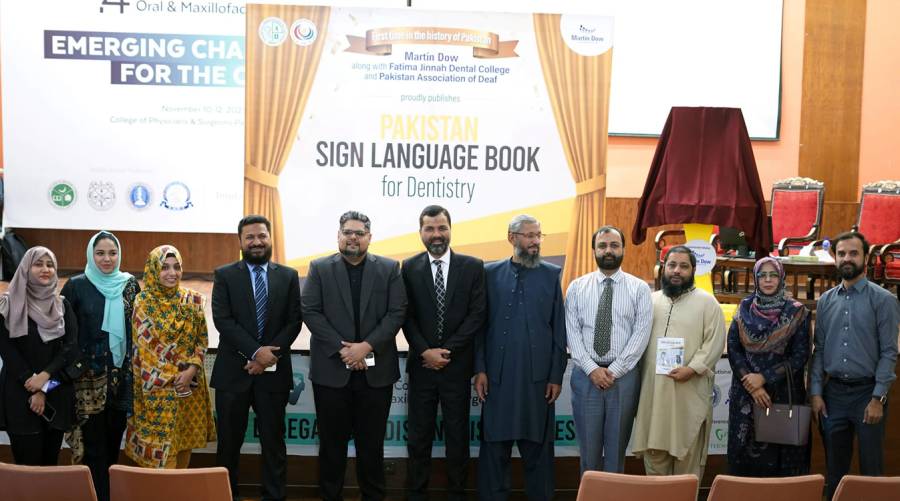 PAD launches sign language dentistry book 