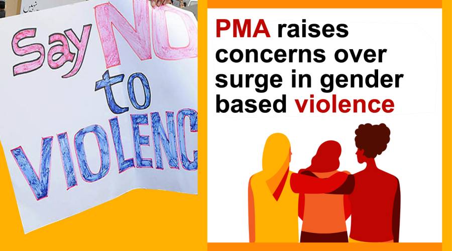 PMA raises concerns over surge in gender based violence