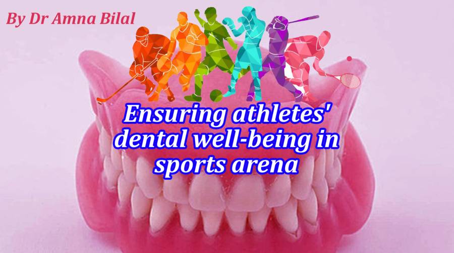 Ensuring athletes' dental well-being in sports arena