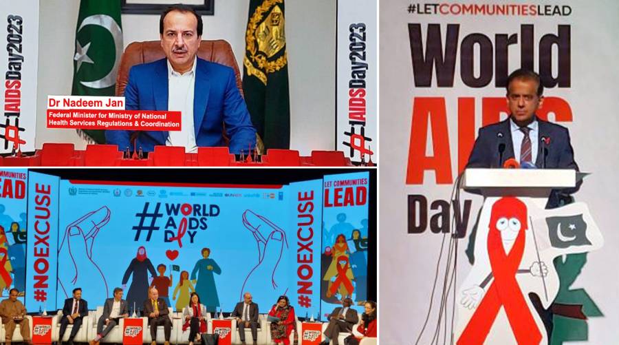 Health minister reiterates resolve to rid Pakistan of AIDS by 2030 