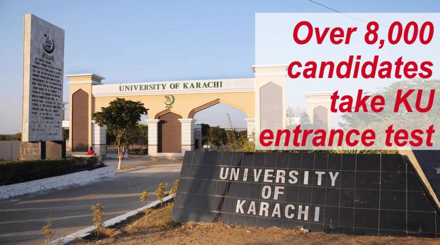 Over 8,000 candidates take KU entrance test