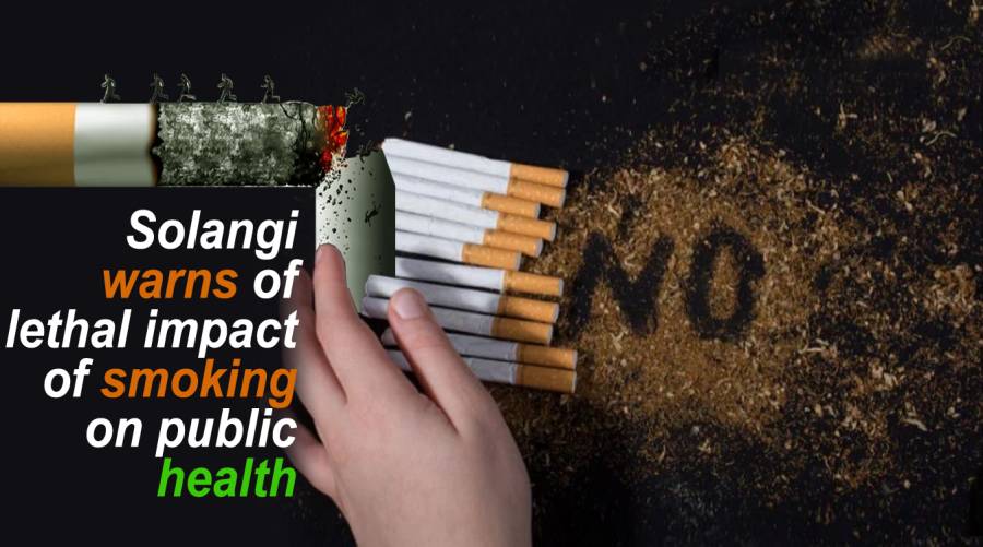 Solangi warns of lethal impact of smoking on public health 