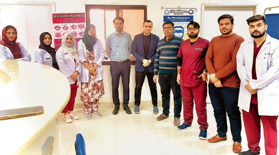 BDMC holds oral health camp at DHQ hospital