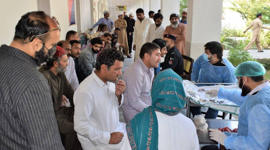 PDA Gujranwala holds dental camp for Central Jail inmates