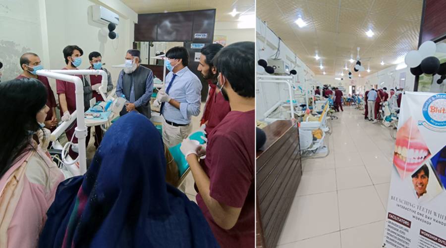 BDMC Mirpurkhas hosts hands-on workshop on Office Bleaching Technique