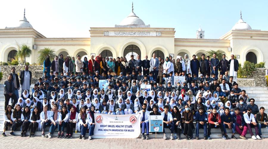 HITEC-IMS Dental College marks oral health awareness week