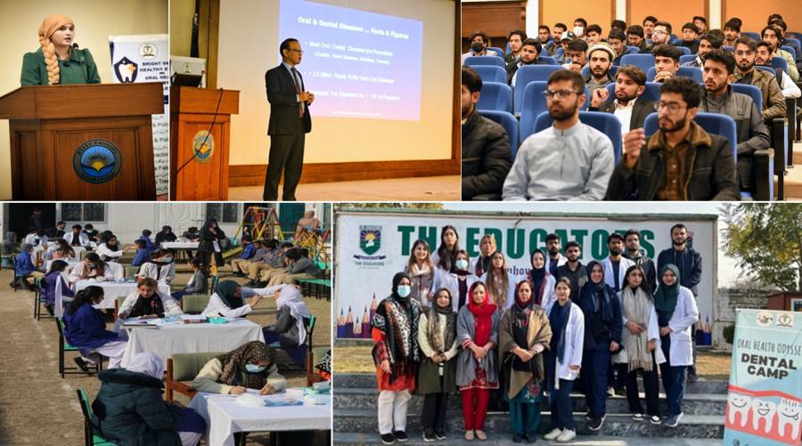 HITEC-IMS Dental College marks oral health awareness week