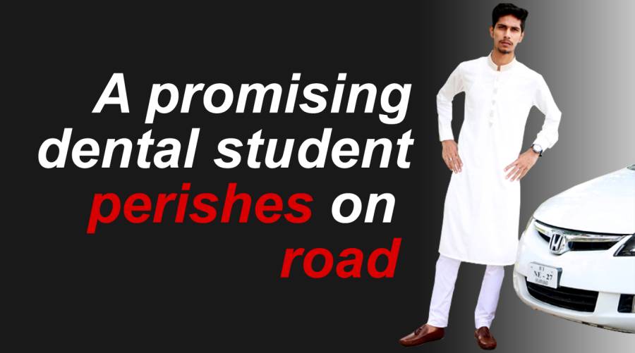 A promising dental student perishes on road 